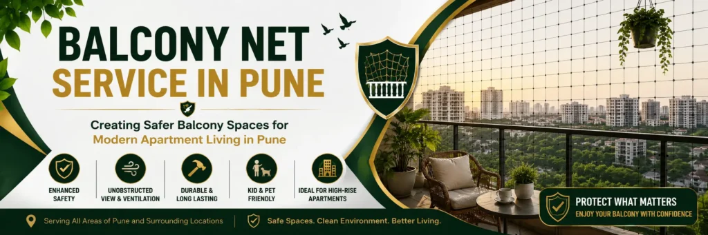 Balcony Net Service in Pune