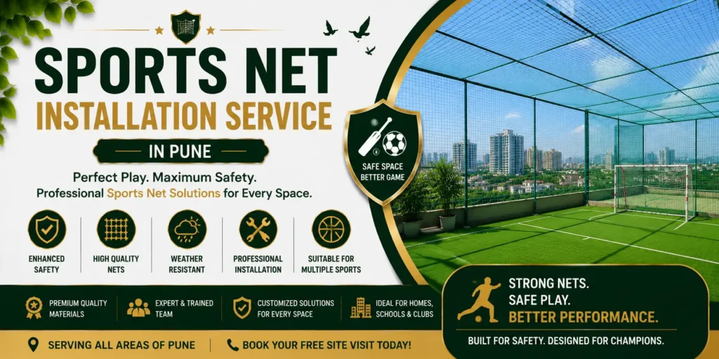 Sports Net Installation Service In Pune